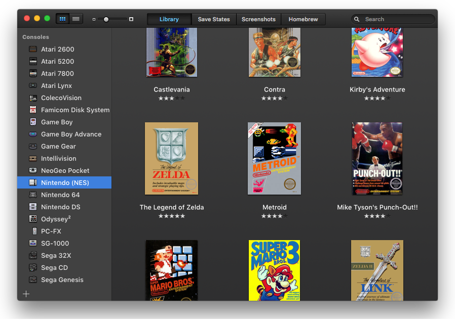 nintendo entertainment system emulator mac